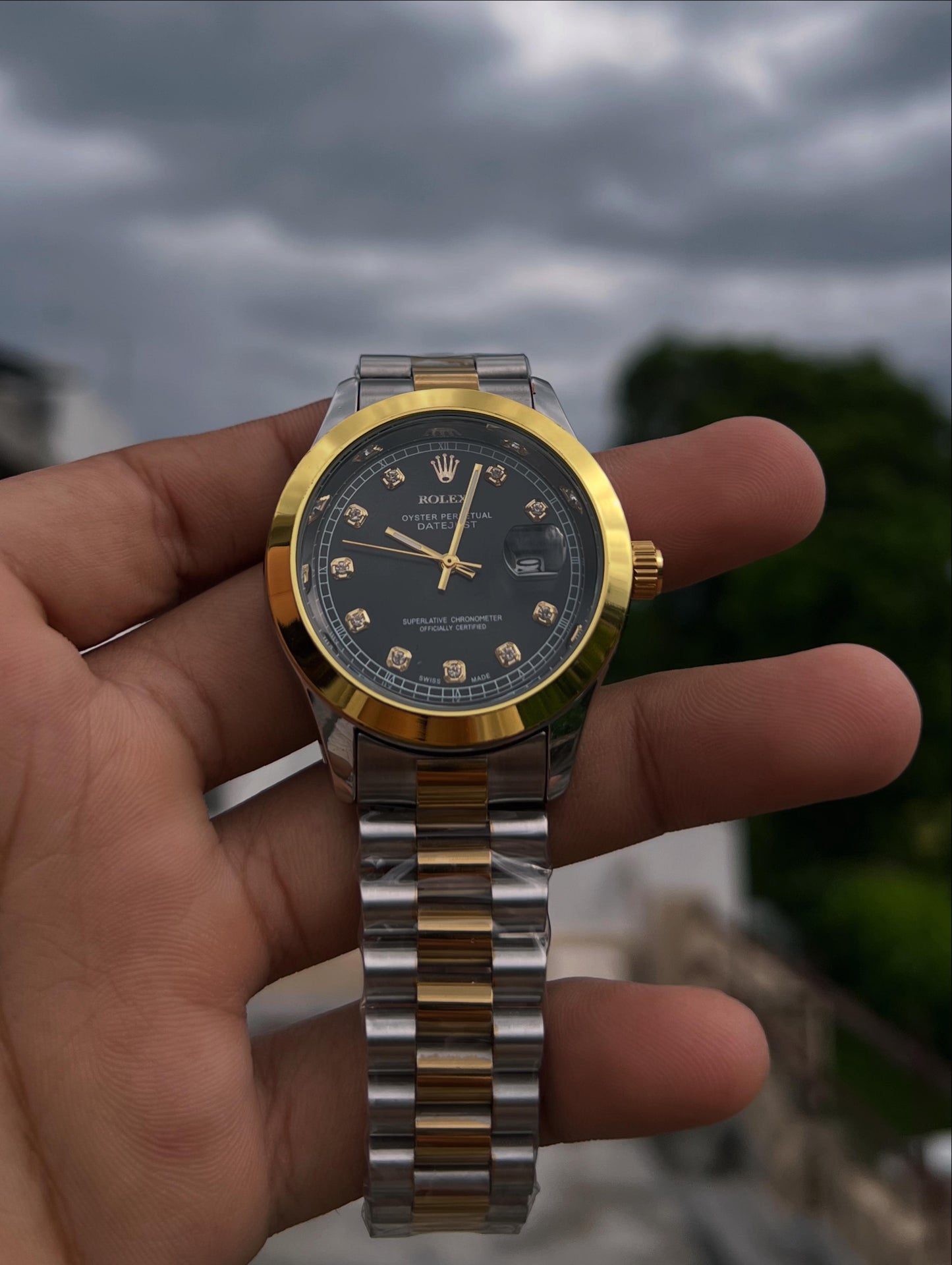 ROLEX DAY-JUST WATCH FOR MEN