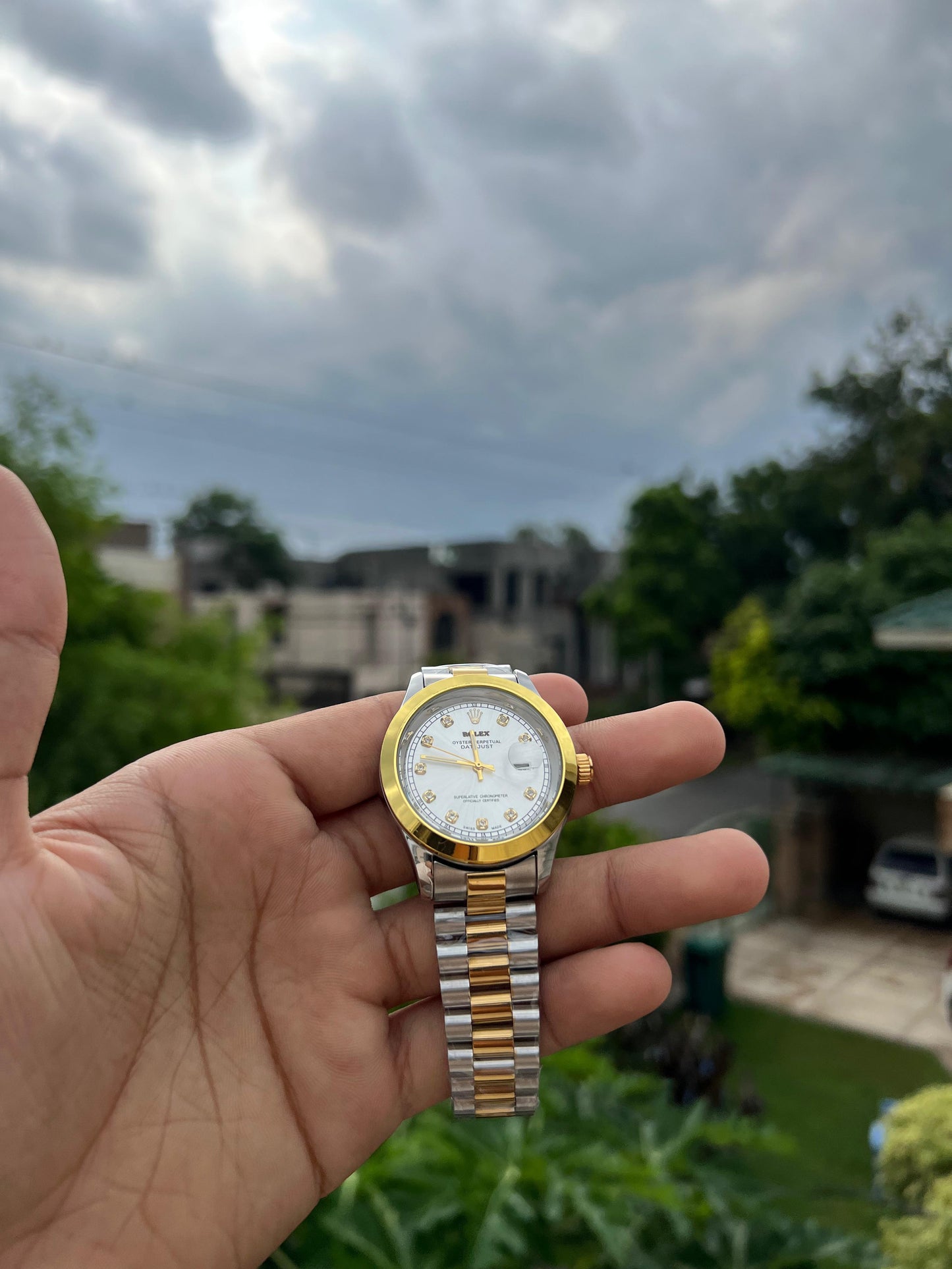 ROLEX DAY-JUST WATCH FOR MEN